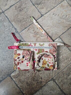 Lily Bloom Clutch purse / colorful woodland critters / fall vibes